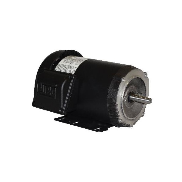 Weg 1.5 HP, 56HC Frame, 575 Voltage, 1800 Nameplate RPM 13.504 Overall Length 00158ET3H56C-S - main